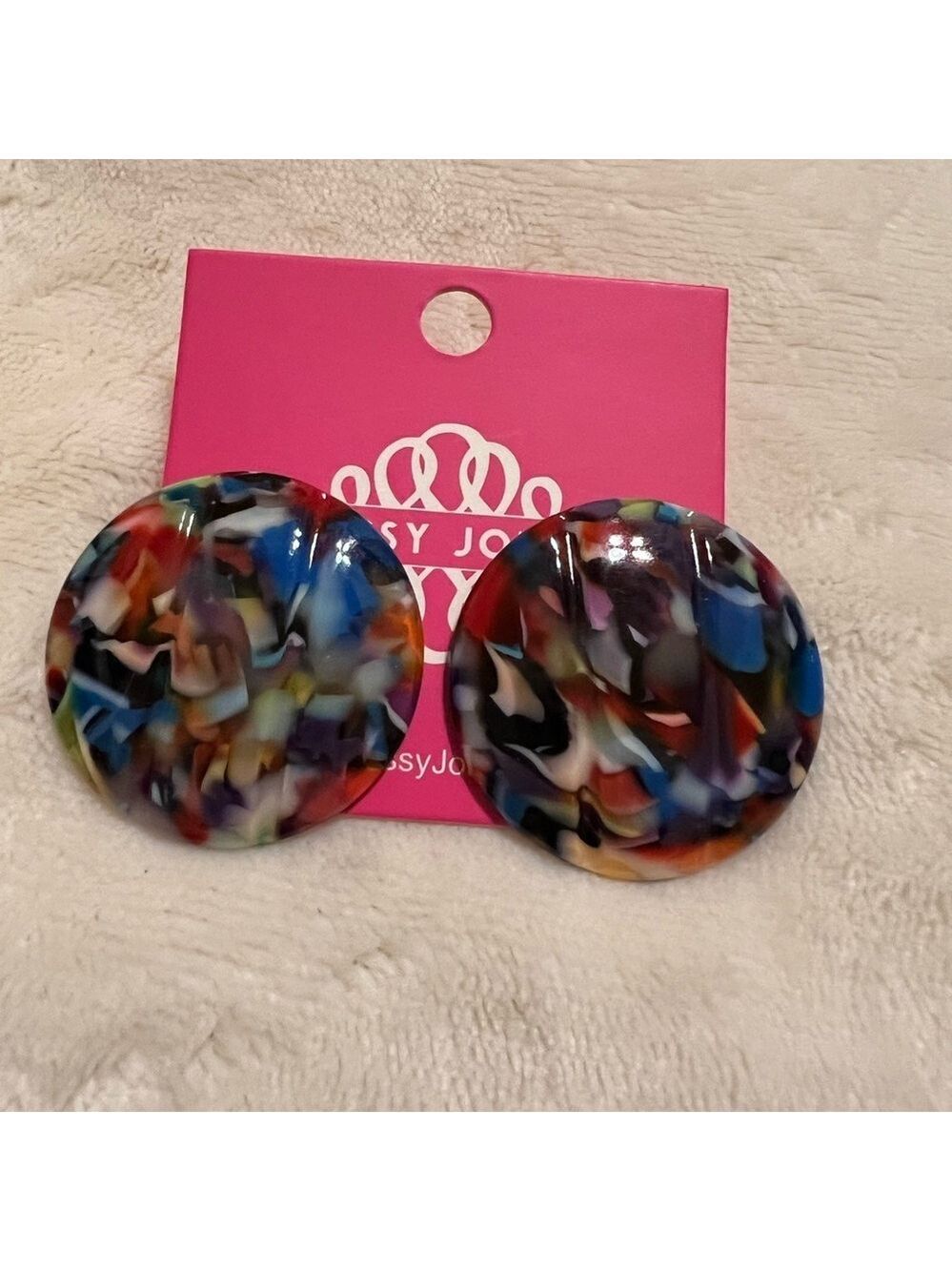 NWT Sassy Jones Zaria Colorful Earrings